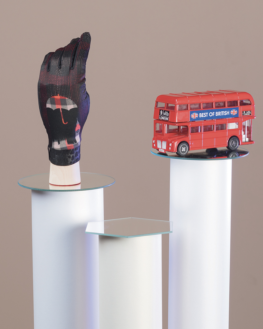 PHOTO gants microfibre LONDON