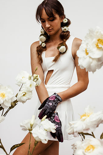 PHOTO gants paume laine PANDORE 3 website gants gris et rose